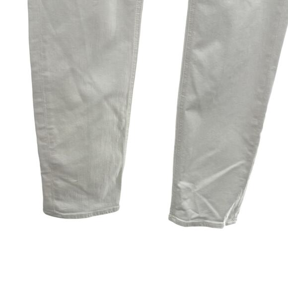 J. Crew White Matchstick Cotton Denim Jeans - Picture 4 of 10